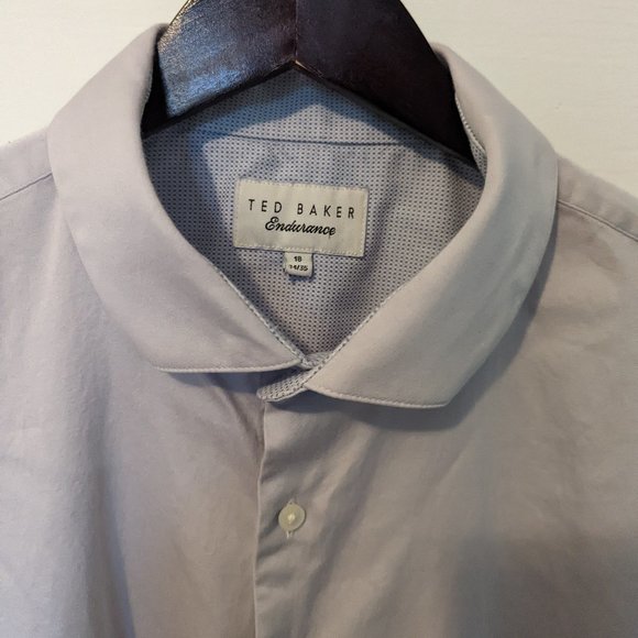 Ted Baker Endurance Shirt - Light Grey - Picture 1 of 5